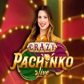Crazy Pachinko logo – Live Casino by Evolution at Wintino Casino