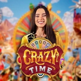Crazy Time logo by Evolution Wintino Casino