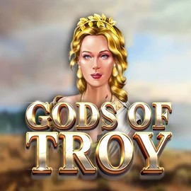 Gods of Troy online game logo by Red Tiger Gaming on wintinocasinoo.com
