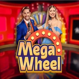 Mega Wheel slot logo by Pragmatic Play at Wintino Casino