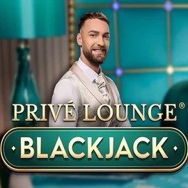 Privé Lounge Blackjack online game logo by Pragmatic Play on wintinocasinoo.com